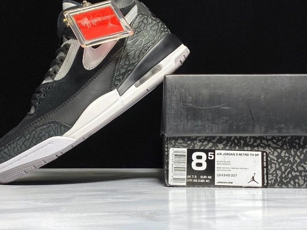 Air Jordan Cement 3 Grey CK4348-007 Tinker Black 0920